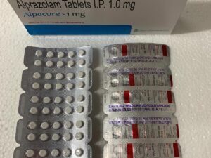 Xanax Alapcure 1mg Alprazolam Tablets